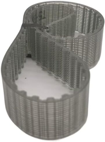 Geeyu T10 800 Polyurethane PU Steel Wire Synchronous Timing Belt Length 800mm Width 10mm 15mm 20mm 80 Teeth (Size : Width 10mm) in Kuwait