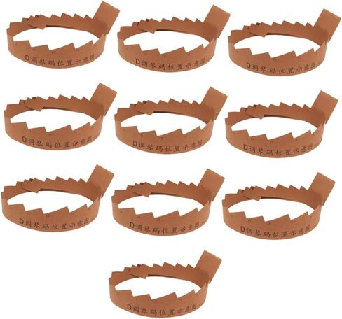 ERINGOGO Guzheng Code Paper 10pcs Code Location Diagrams Installation Guide for Guzheng Models in Saudi Arabia