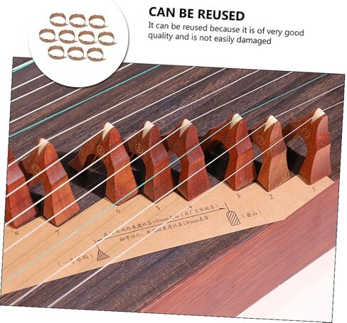 ERINGOGO Guzheng Code Paper 10pcs Code Location Diagrams Installation Guide for Guzheng Models in Saudi Arabia