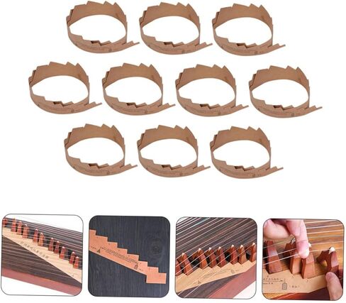 ERINGOGO Guzheng Code Paper 10pcs Code Location Diagrams Installation Guide for Guzheng Models in Saudi Arabia
