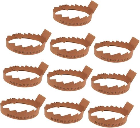 ERINGOGO Guzheng Code Paper 10pcs Code Location Diagrams Installation Guide for Guzheng Models in Saudi Arabia