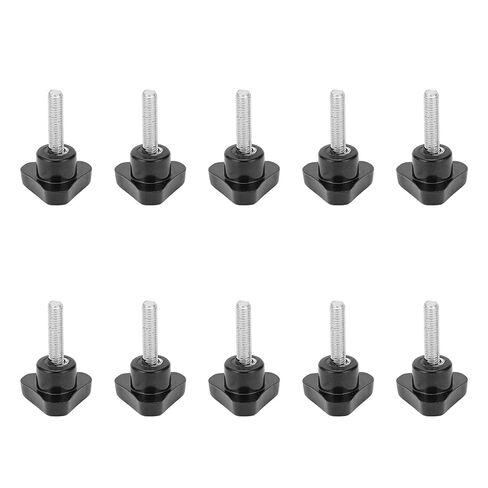 Knob Screws, Stud Knobs 10Pcs Knob Bolt Lathe Hand Grip Knob Nut Screw Locking Handle Hardware M5x20x20 in Saudi Arabia