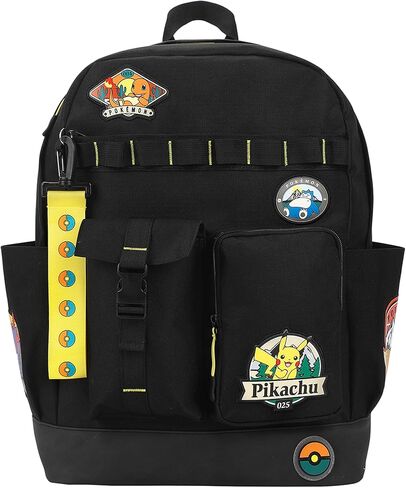 بقع شخصية بوكيمون 19 "حقيبة ظهر سوداء in Kuwait