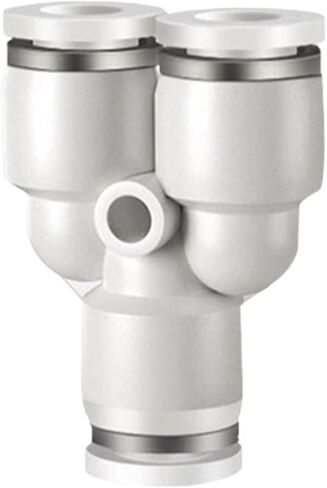 1/10/20 PCS PY Y-shaped tee Plastic Connector Air Tube Connector for Industrial Use Fast Acting Hose Joint Pneumatic Fittings(PY-6,20 PCS) in Saudi Arabia