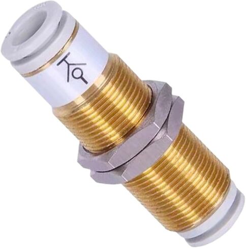 1pcs Pneumatic air pipe pull-out self-sealing straight-through joint KCH partition KCE04/06/08/10/12 check valve(KCH08-00) in Saudi Arabia