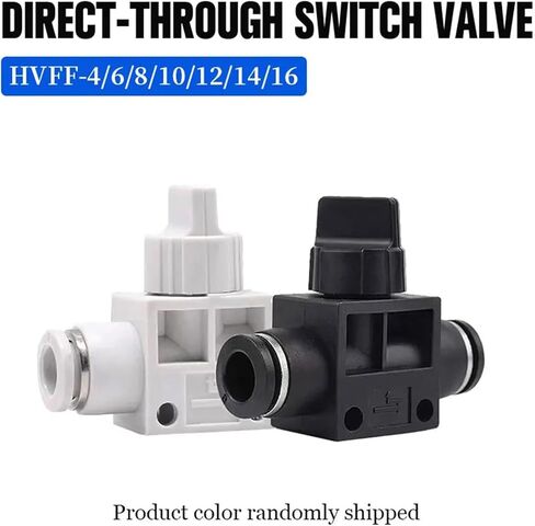 1/10/20 PCS HVFF 4/6/8/10/12/14/16mm Pneumatic Hand Release Valve Push-in Air Tube Quick Exhaust Manual Control Connector(HVFF-14,20 PCS) in Saudi Arabia