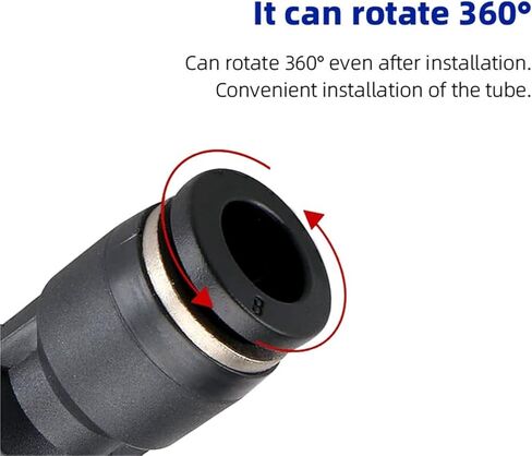 1/10/20 PCS HVFF 4/6/8/10/12/14/16mm Pneumatic Hand Release Valve Push-in Air Tube Quick Exhaust Manual Control Connector(HVFF-14,20 PCS) in Saudi Arabia