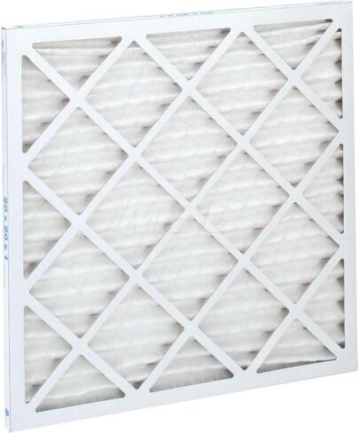 Pro - Source 20x20x1 فلتر هواء مطوي مدعوم بسلك مطوي MERV 8 إطار من الورق المقوى الصناعي 300 FPM 825 CFM يستخدم مع أي وحدة in Kuwait