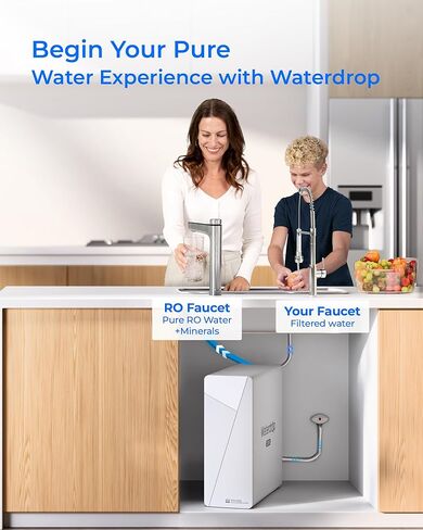 Waterdrop F2W Filter, Only Replacement for X8-PRO & X12-PRO Dual Flow Tankless Reverse Osmosis System, 6-month Lifetime in Saudi Arabia