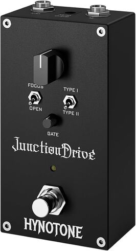 دواسة تعزيز HYNOTONE JunctionDrive JFET - تشويه طبيعي يشبه الأنبوب، بوابة ضوضاء مدمجة، أرضية منخفضة الضوضاء للغاية، محرك جيتار ديناميكي زائد وتعزيز نظيف in Kuwait