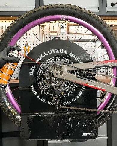 غطاء فرامل قرص الدراجة، واقي من الأوساخ قابل للطي لتنظيف الدراجة، يمنع رذاذ الزيت والأوساخ، سهل التخزين وحماية من التآكل لدراجات MTB ودراجات الطرق in Kuwait