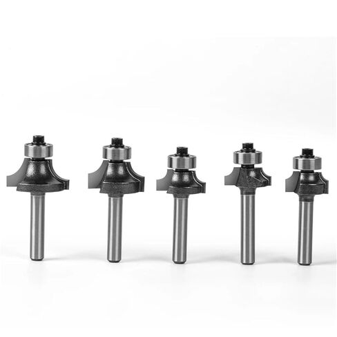 1/4 6mm Shank Corner Round Over Router Bit with BearingMilling Cutter for Wood Woodwork Tungsten Carbide 1Pcs(6X3I8in) in Saudi Arabia