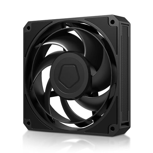 ID-COOLING AT-120-K 120mm High Static Pressure Fan, 5.04mmH2O, Dual Ball Bearing, Closed-Loop Motor, Rectifying Ring Blade, Smart 0RPM Mode, Performance PC Cooling Fan in Saudi Arabia