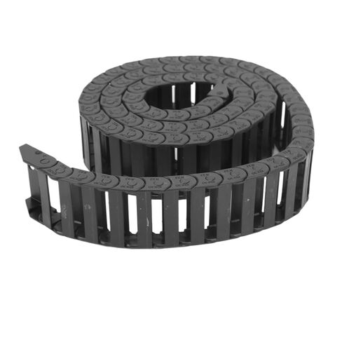 Cable Drag Chain Wire Carrier 10x30mm Internal Size 1m Length with End Connector for Wire Drag Chain in Saudi Arabia