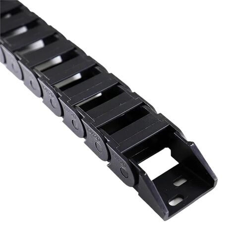 10 X 20mm 10 * 20mm L1000mm Cable Drag Chain Wire Carrier with End Connectors for Router Machine Tools in Saudi Arabia