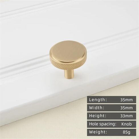 Solid Brass Gold T-Handle Kitchen Cabinet Drawer Long Handle 1Pcs(5-L-35mm) in Saudi Arabia