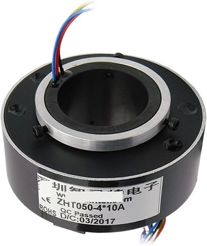 ZHT050-4R10A Through Hole Conductive Slip Ring Aperture 50mm 360° Rotation Transmission in Saudi Arabia
