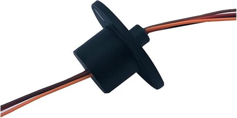 WX12-4PS 4-Way 2A القطر الخارجي 12.4 مللي متر موصل الدائرة الدوارة غطاء من نوع حلقة الانزلاق الدائري 4-Way محرك كهربائي صغير حلقة الانزلاق in Saudi Arabia