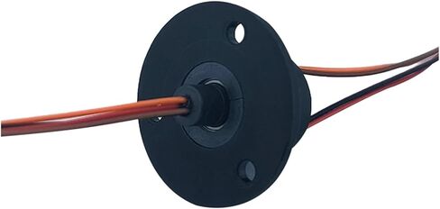 WX12-4PS 4-Way 2A القطر الخارجي 12.4 مللي متر موصل الدائرة الدوارة غطاء من نوع حلقة الانزلاق الدائري 4-Way محرك كهربائي صغير حلقة الانزلاق in Saudi Arabia