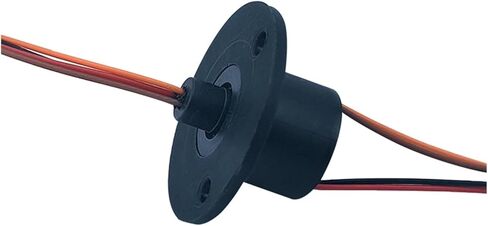 WX12-4PS 4-Way 2A القطر الخارجي 12.4 مللي متر موصل الدائرة الدوارة غطاء من نوع حلقة الانزلاق الدائري 4-Way محرك كهربائي صغير حلقة الانزلاق in Saudi Arabia