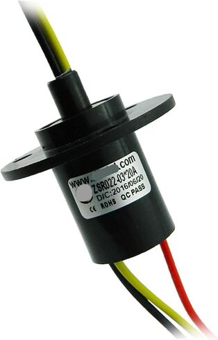 Cap-Type Slip Ring Conductive Slip Ring 360 Degree Rotation Outer Diameter 22mm 3-Way 20A in Saudi Arabia