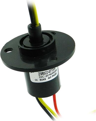 Cap-Type Slip Ring Conductive Slip Ring 360 Degree Rotation Outer Diameter 22mm 3-Way 20A in Saudi Arabia