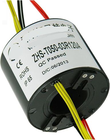 Inner Diameter 50mm 3-Way 120A Through-Hole Conductive Slip Ring high Power in Saudi Arabia
