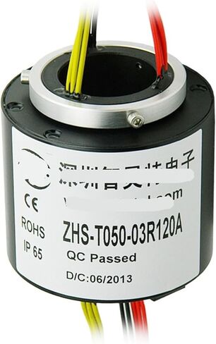 Inner Diameter 50mm 3-Way 120A Through-Hole Conductive Slip Ring high Power in Saudi Arabia