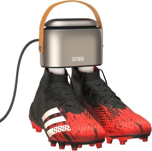 SOTHING Portable Shoe Dryers for Sneakers with Ozone Function, LED Touch Panel, Retractable Hoses, 3 Heat Levels, 1–9H Timer, 95W Rapid Drying Boot Dryer for work Boots, Sneakers, Gloves & Gear in Saudi Arabia