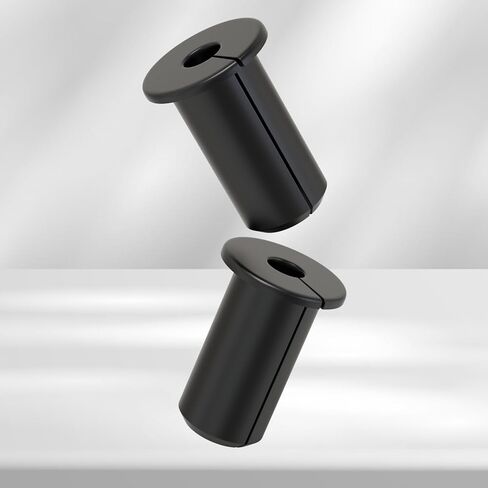 15 قطعة حلقات كابل سوداء مقاس 3/4 بوصة، يمر كابل الحائط من خلال حلقات السيليكون لحماية الحبل in Kuwait