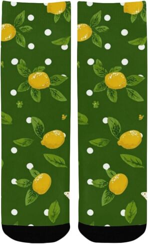 جوارب الليمون الفراشة الخضراء للمشي لمسافات طويلة - جوارب شتوية حرارية سميكة دافئة للأولاد والبنات للمدرسة، والارتداء اليومي والأنشطة الخارجية in Kuwait