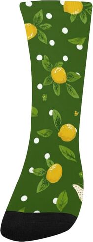 جوارب الليمون الفراشة الخضراء للمشي لمسافات طويلة - جوارب شتوية حرارية سميكة دافئة للأولاد والبنات للمدرسة، والارتداء اليومي والأنشطة الخارجية in Kuwait