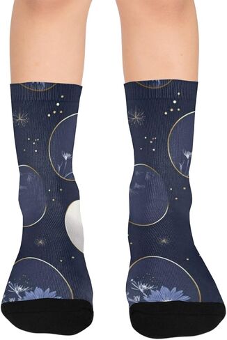 Midnight Easter Egg Hiking Socks - Toddler Boys & Girls Warm Thick Thermal Winter Crew Socks for School, Daily Wear & Outdoor Activities in Saudi Arabia