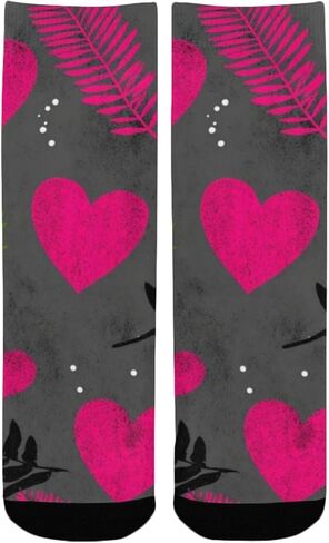 جوارب نيون هارت بلوم للمشي لمسافات طويلة - جوارب شتوية حرارية سميكة دافئة للأطفال الصغار للأولاد والبنات للمدرسة، والارتداء اليومي والأنشطة الخارجية in Kuwait