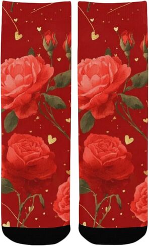 جوارب Sweet Berry Art Flower للتنزه سيرًا على الأقدام - جوارب شتوية حرارية سميكة دافئة للأطفال الصغار للأولاد والبنات للمدرسة، والارتداء اليومي والأنشطة الخارجية in Saudi Arabia