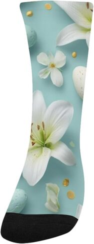 جوارب المشي لمسافات طويلة على شكل بيضة عيد الفصح من ليلي - جوارب شتوية حرارية سميكة دافئة للأولاد والبنات الصغار للمدرسة، والارتداء اليومي والأنشطة الخارجية in Kuwait