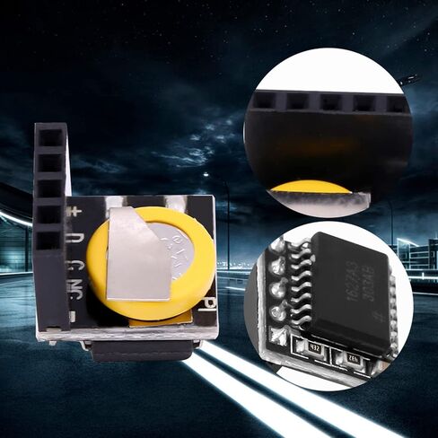 High RTC Clock Memory Module with ±5ppm Accuracy, Temperature Range -40°C to +85°C, 3.3V/5V Compatible, Calendar Functions, 1 Hz & 32.768 kHz Output, ±3℃ Temp Sensor, with Low in Saudi Arabia