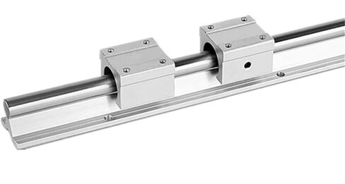 مجموعة السكك الحديدية الخطية SBR12 SBR16 SBR20 SBR25 300 400 500 600 مللي متر 2 قطعة دليل خطي + 4 قطعة محمل كتلة (SBR25,300 مللي متر) in Kuwait