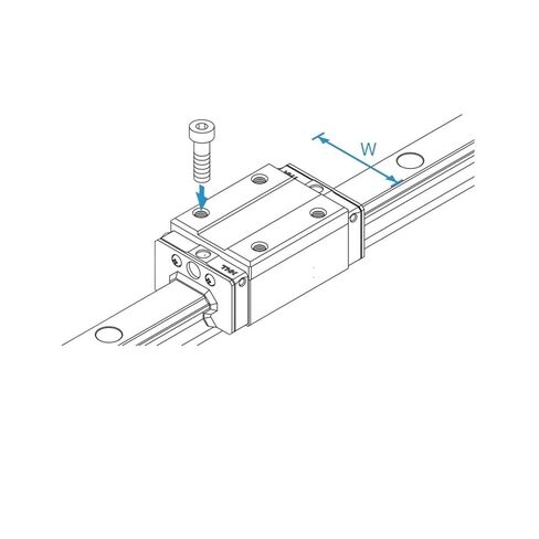 منزلق الدليل الخطي HSR15R HSR15 HSR15R1UU HSR15R1SS in Kuwait