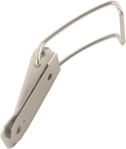 Latch Lock Cabinet Boxes Spring Loaded Latch Catch Stainless Steel Toggle Hasp Sliding Door Simple Window Hardware Tool Box Lock in Saudi Arabia