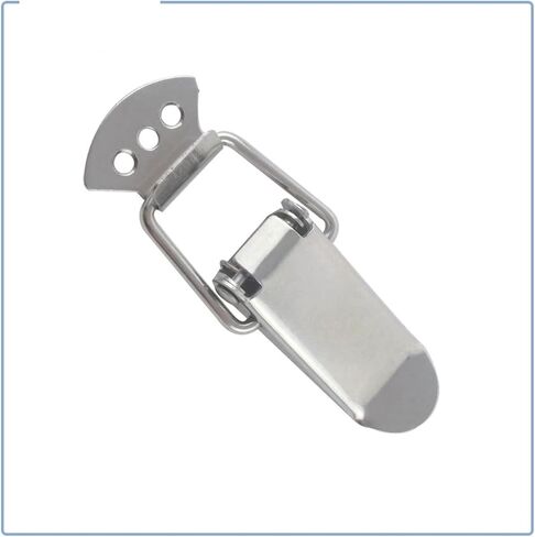 Latch Lock Cabinet Boxes Spring Loaded Latch Catch Stainless Steel Toggle Hasp Sliding Door Simple Window Hardware Tool Box Lock in Saudi Arabia