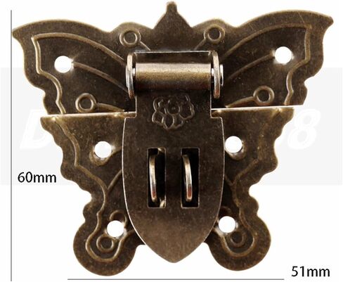 Latch Lock Small Box Hardware Latch Decorative Gift Wine Box Wood Suitcase Toggle Latch Drawers Buckle Wholesales in Saudi Arabia