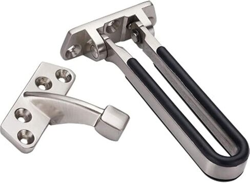 Door Chain Lock,Chain Safe Buckle,Latch Safety Limiter,Anti-Theft Buckle Door Buckle Buckle Anti-Theft Chain Door Chain Hotel Hotel Door Anti-Lock Buckle Concealed Safety Chain, 5PCS in Saudi Arabia