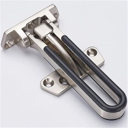 Door Chain Lock,Chain Safe Buckle,Latch Safety Limiter,Anti-Theft Buckle Door Buckle Buckle Anti-Theft Chain Door Chain Hotel Hotel Door Anti-Lock Buckle Concealed Safety Chain, 5PCS in Saudi Arabia
