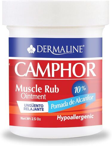 DERMALINE Camphor Ointment 2.5 Oz in Saudi Arabia