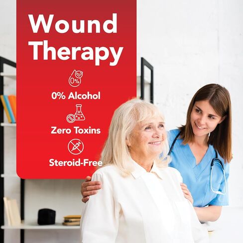 بخاخ شفاء البشرة للإسعافات الأولية من QUQU - طبيعي وغير سام مع درجة حموضة متوازنة، بدون لسعة، خالي من الكحول | للبشرة الحساسة أو المعرضة للاحمرار (3.8 أونصة سائلة) in Kuwait