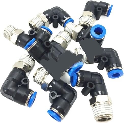 1pcs QSLV-M5 G1/8 G1/4 G3/8-4 6 8 10 12 FSQD Push-in Fittings Pneumatic tool(QSLV-1-8-4) in Saudi Arabia