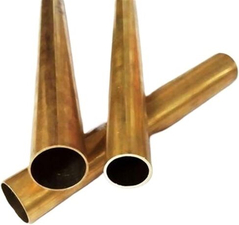 5pcs Brass Round Tubes for Knife Clamps Handles Support Rods Brass Construction for Crafting DIY Project(2.5x0.25x100mm) in Kuwait