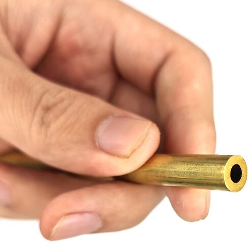 Brass Round Tube 2mm 3mm 4mm 5mm 6mm 7mm 8mm 9mm 10mm 11mm 12mm 13mm 14mm 15mm 16mm 17mm 18mm 19mm 20mm(5x0.5x100mm) in Kuwait