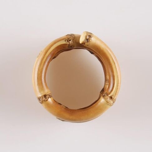 مجموعة حلقات مناديل الخيزران الطبيعية المكونة من 6 قطع، حلقات حامل مناديل الروطان المصنوعة يدويًا لتزيين طاولة الطعام الصيفية لعيد الأب لحفلات الزفاف والولائم والعيد وعيد الميلاد وديكور حفلات أعياد الميلاد in Kuwait